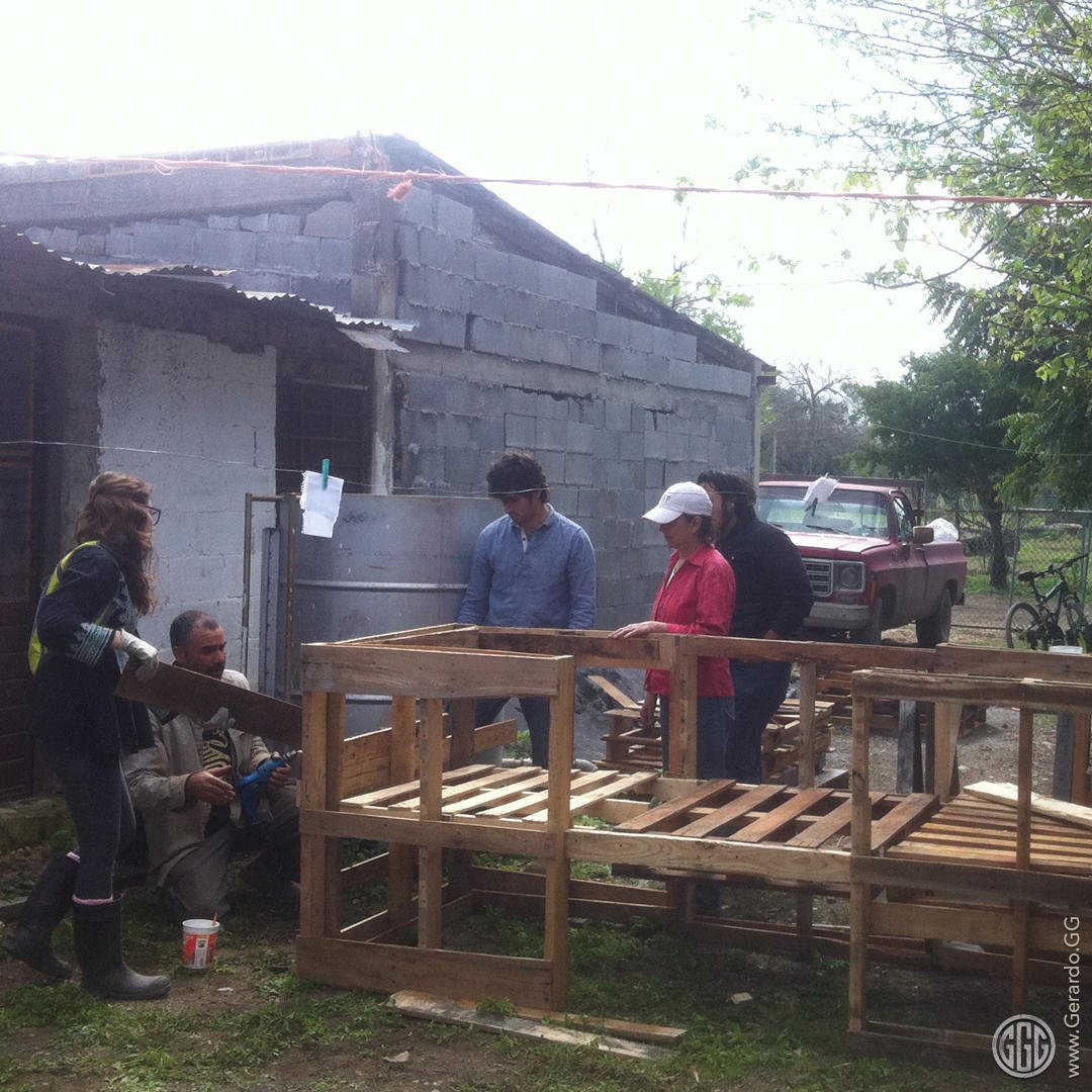 Construcción del gallinero