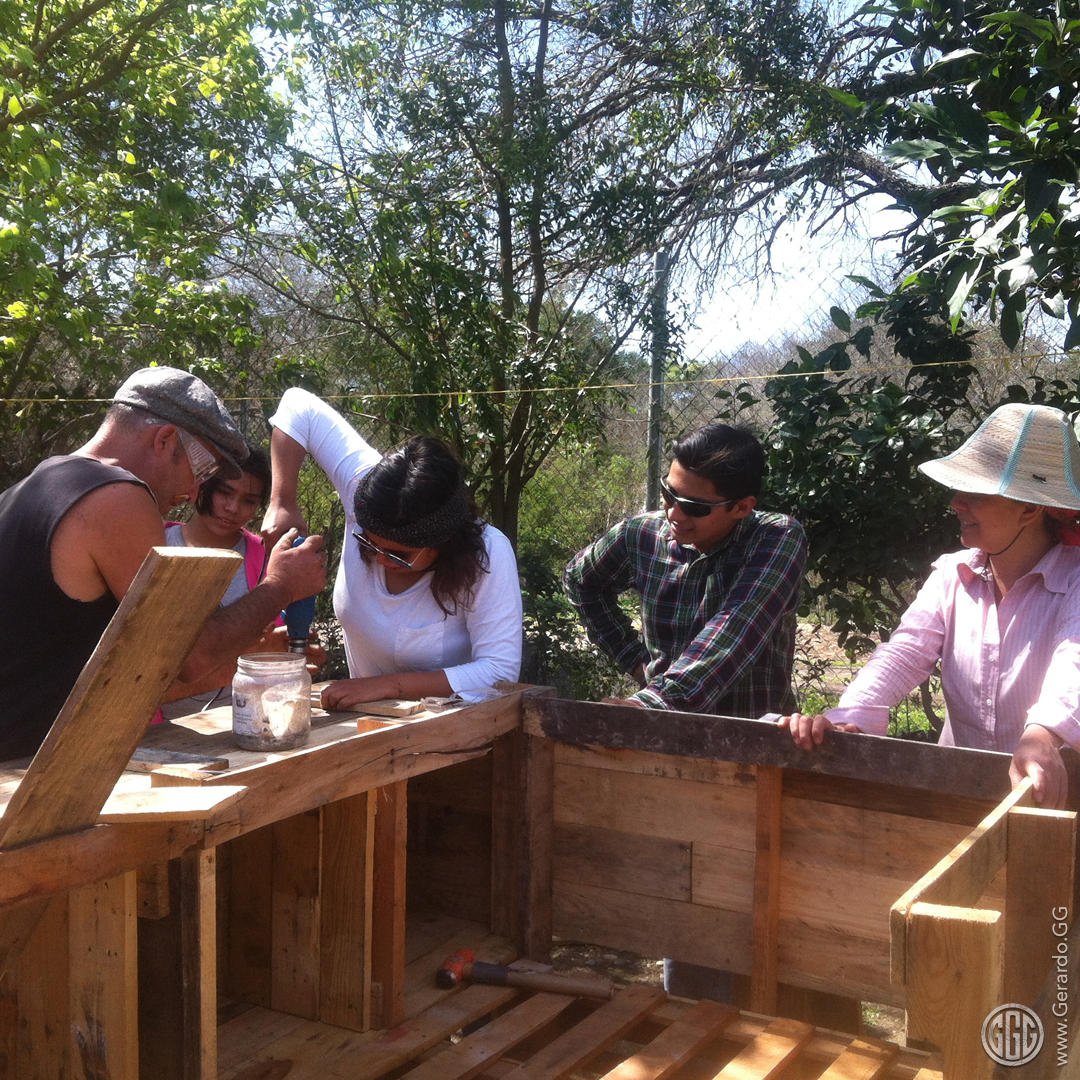 Construcción del gallinero